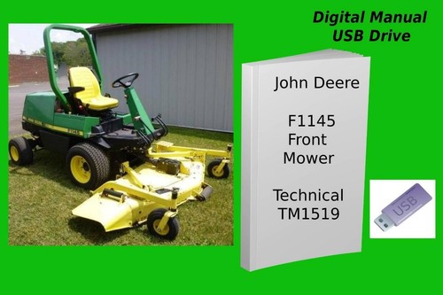 John deere f1145 front - john,