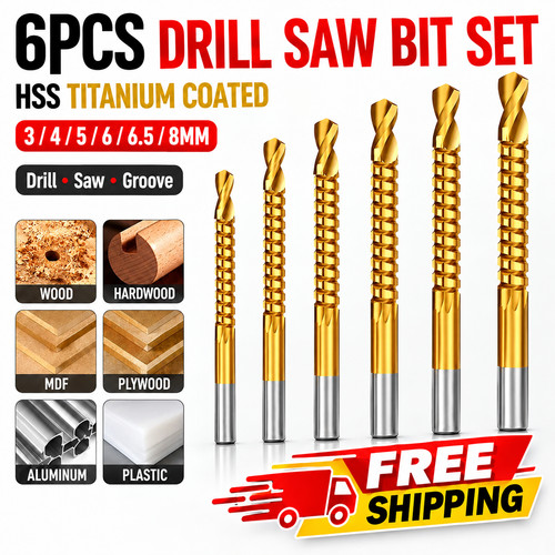 Pack titanium drill bit - 6,