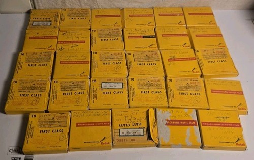 Lot 8mm film reels - film,
