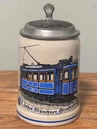 Munich streetcar 100 years - munich, years"