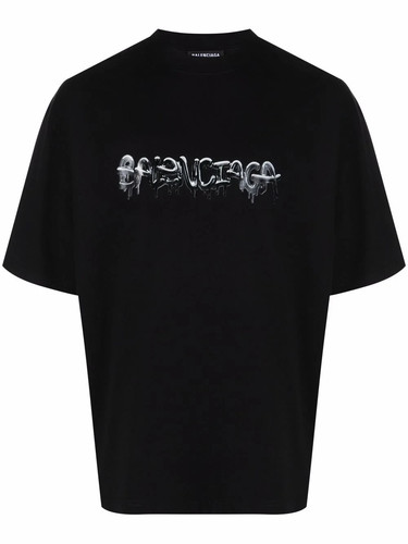 Balenciaga slime logo printed - logo,