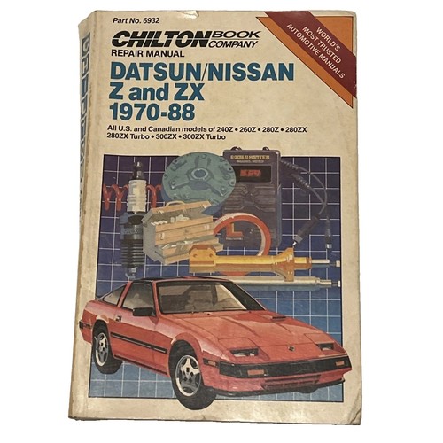 Chilton repair manual - manual, datsun