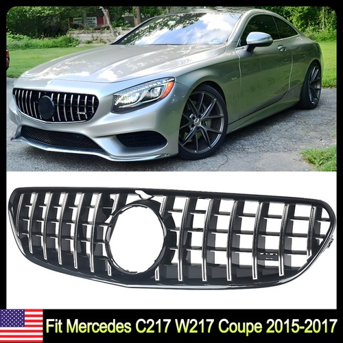 S63s style grille chrome - s63s,