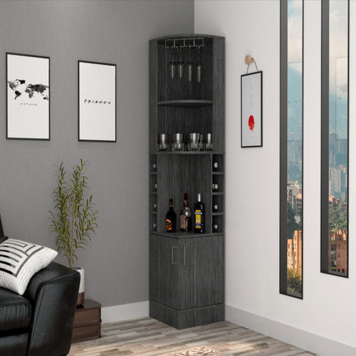 Coppola corner bar cabinet - corner,