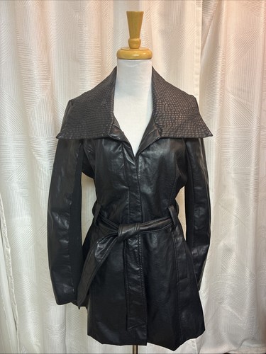 Therapy mid length belted - mid, faux