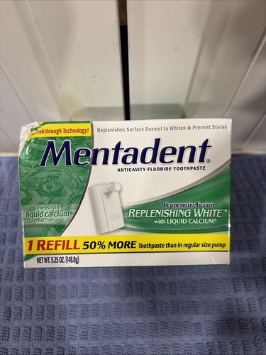 Unopened mentadent refill - unopened,