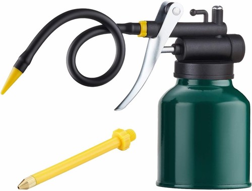 Oil can pump oiler - oil, can-8oz