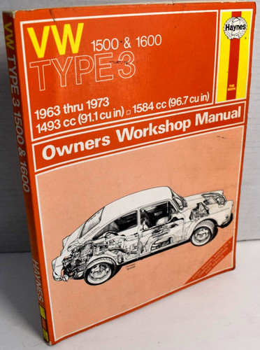 Haynes type 1500 1600 - haynes, vw