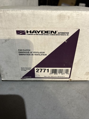 Engine cooling fan clutch - cooling,