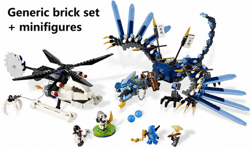 New ninjago 2521 lightning - new,