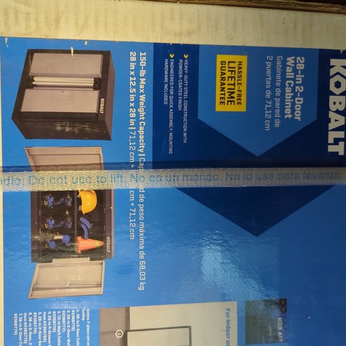 Kobalt 236877wall cabinet - kobalt,