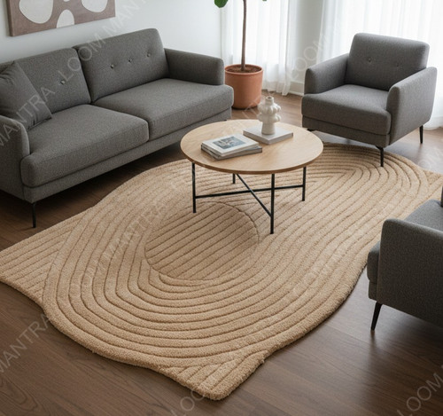 Hand tufted wool area - tufted,