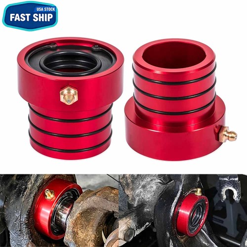 2pcs front axle tube seal - front,