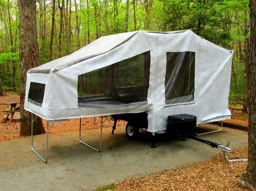 Motorcycle camping trailer - motorcycle,