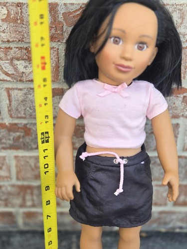 Tolly tots doll black - tolly, hair