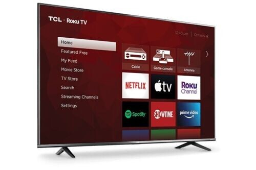 Tcl uhd hdr smart roku - tcl, 55"