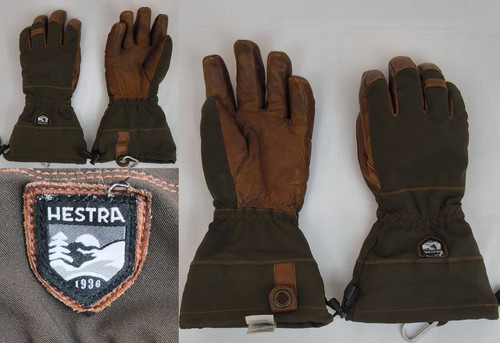 Hestra ski gloves - ski, size