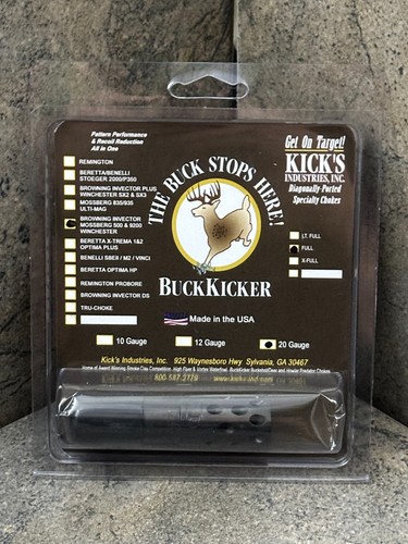 Kick buck kicker choke - buck,