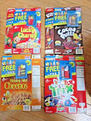 Pez set general mills - pez,