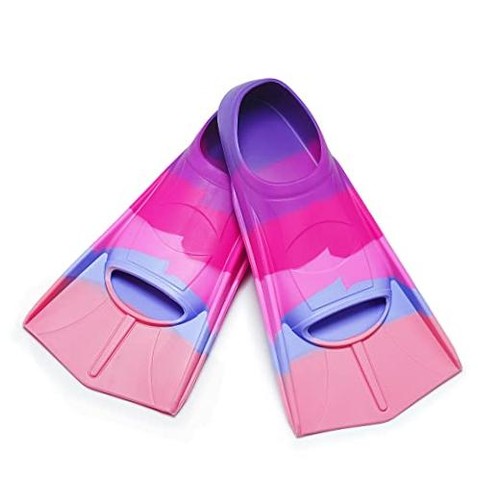 Kids short swim fins - kids,