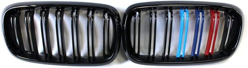 Grill x6 black - x5, front