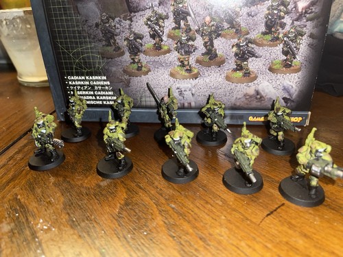 Warhammer 40k metal cadians - warhammer,