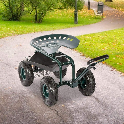 Green outdoor garden swivel - green,