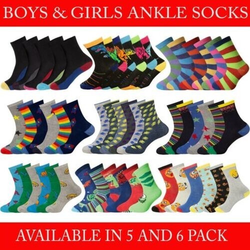 Boys girls ankle socks - girls,