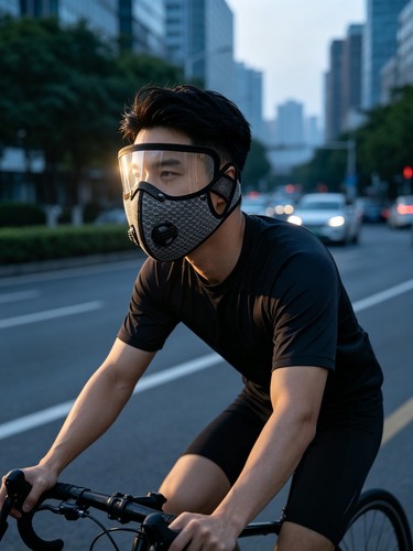 Breathable cycling face mask - breathable,