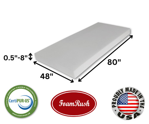 48x80 foam mattress - 48x80, rv