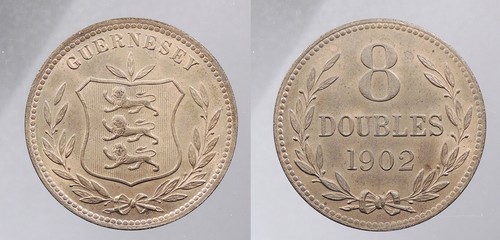 Guernsey 1902 doubles - guernsey, 1902-h