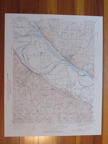 Chester illinois 1958 original - chester,