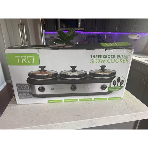 Triple buffet server three - triple,