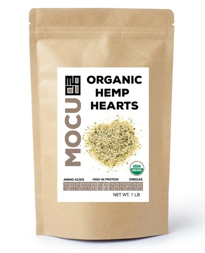 Certified organic hemp hearts - certified,