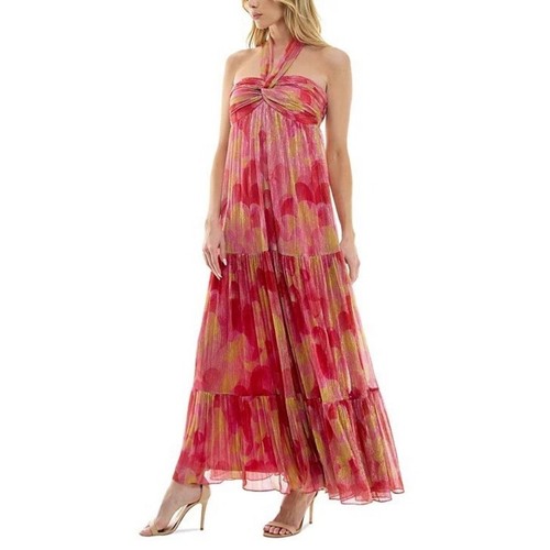 Strapless pink gold - gold, maxi