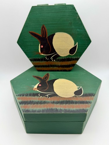 Vintage hand painted - folk, art