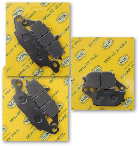 Front rear brake pads - front&rear,
