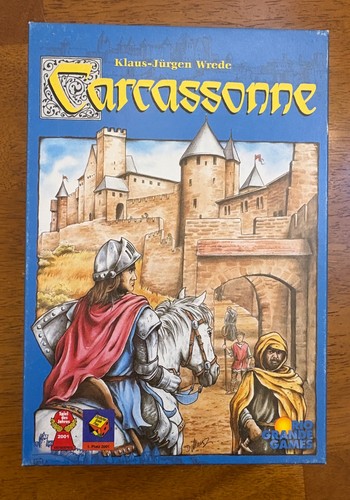 Carcassonne board game rio - board,