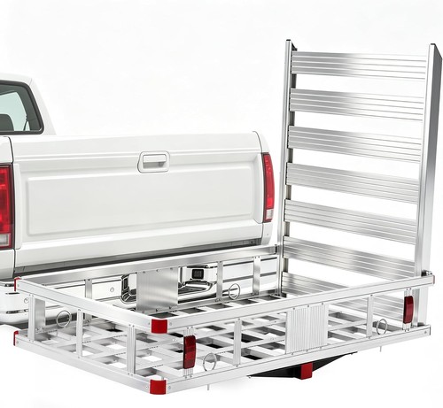 Aluminum hitch mount - aluminum,
