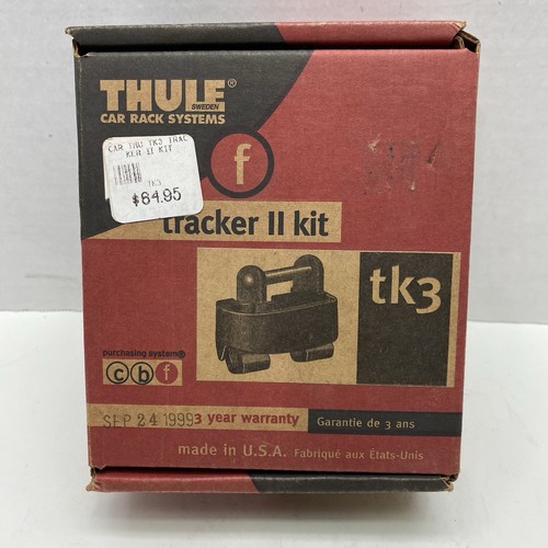 Thule tracker foot pack - ii, fit