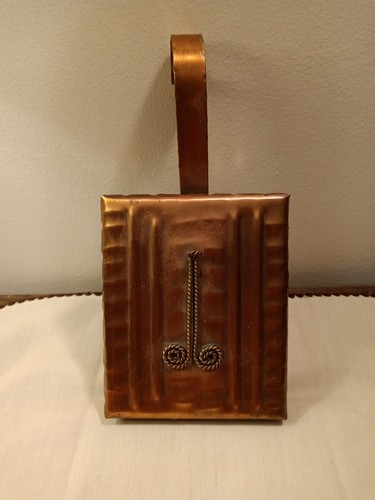 Vintage copper silent butler - copper,
