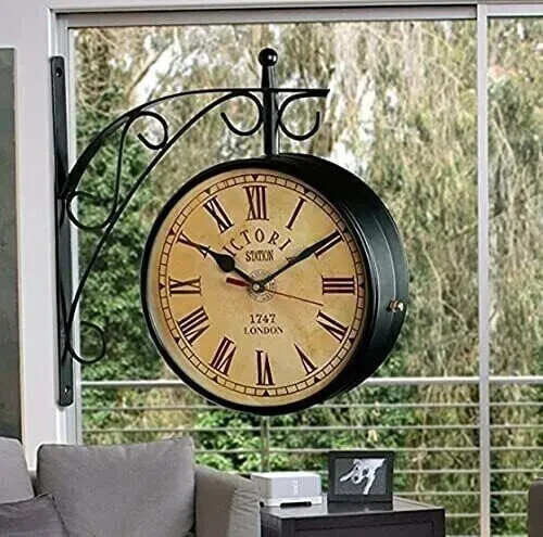 Antique victoria station clock - victoria,