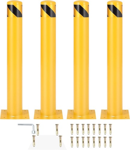4pcs safety bollard steel - bollard,