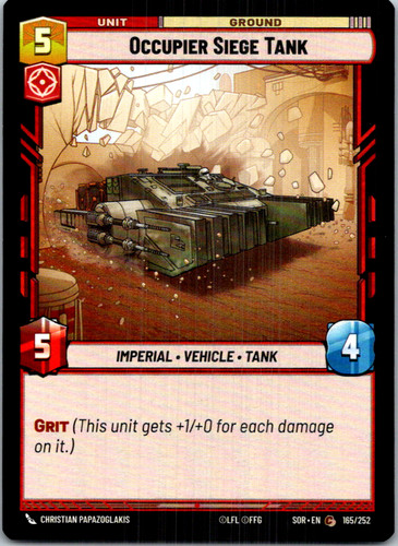 Occupier siege tank - siege,
