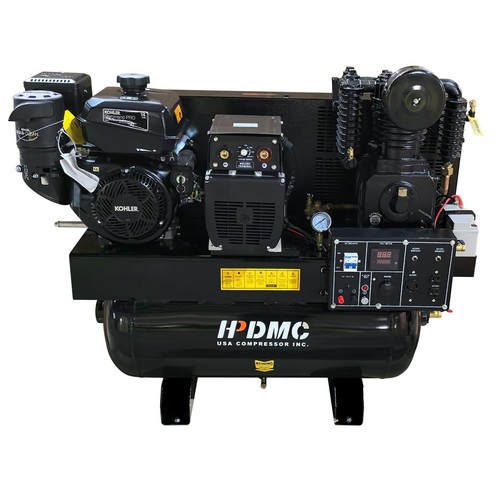 14hp 180psi gas powered - 14hp, air