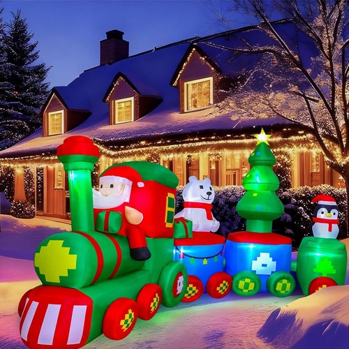 14ft inflatable christmas - inflatable,