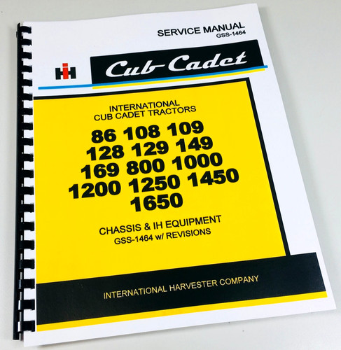 International cub cadet 108 - 86,