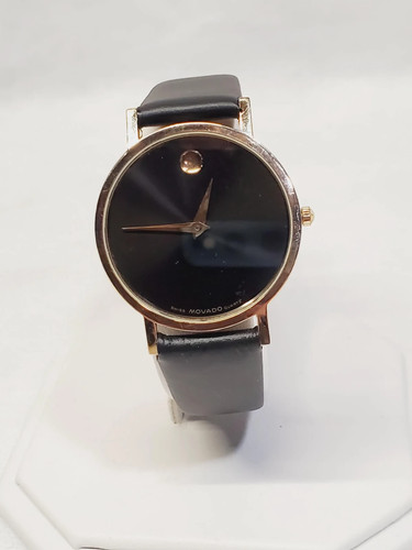 Movado museum gold plated - museum,