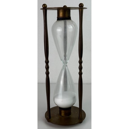 Vintage brass glass - brass, &