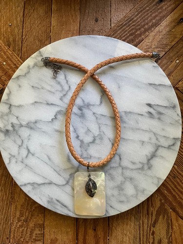 New silpada necklace brown - necklace,